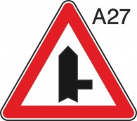 пътен знак А27 Елит